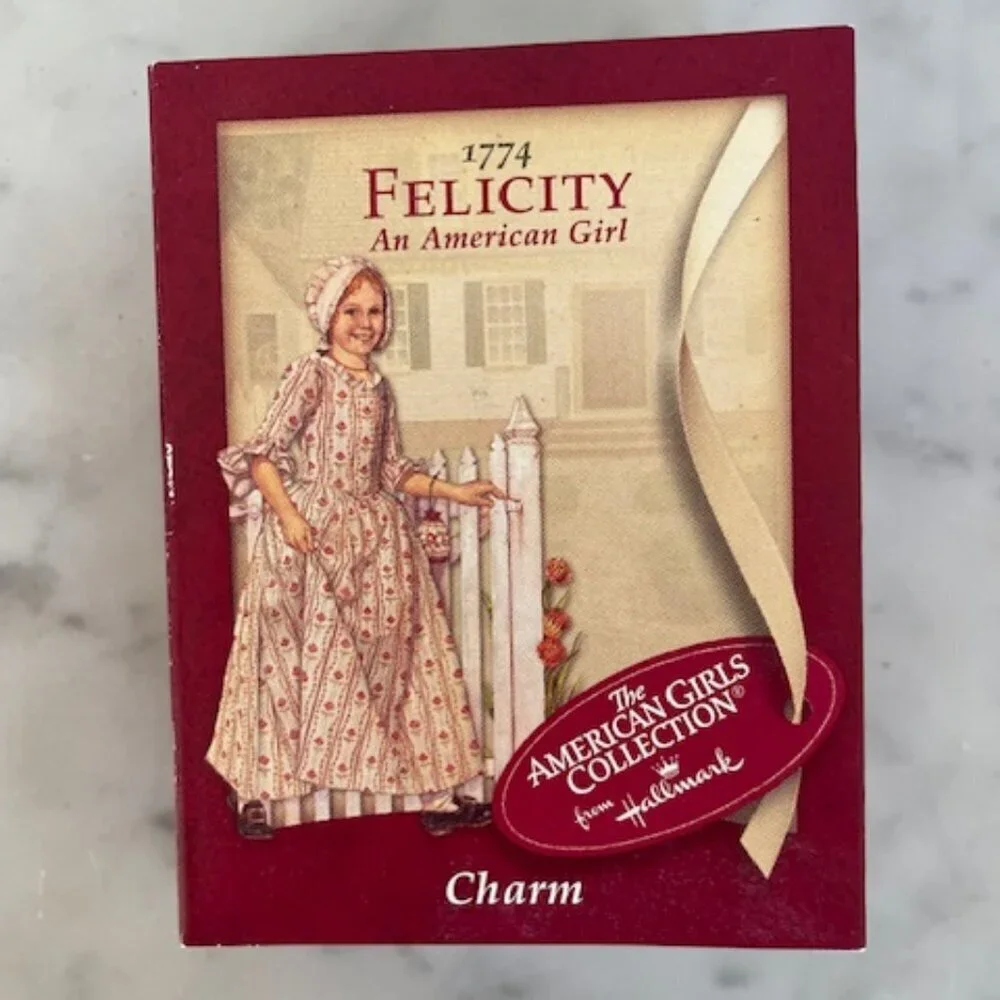 AMERICAN GIRL HALLMARK Felicity Charm 2002